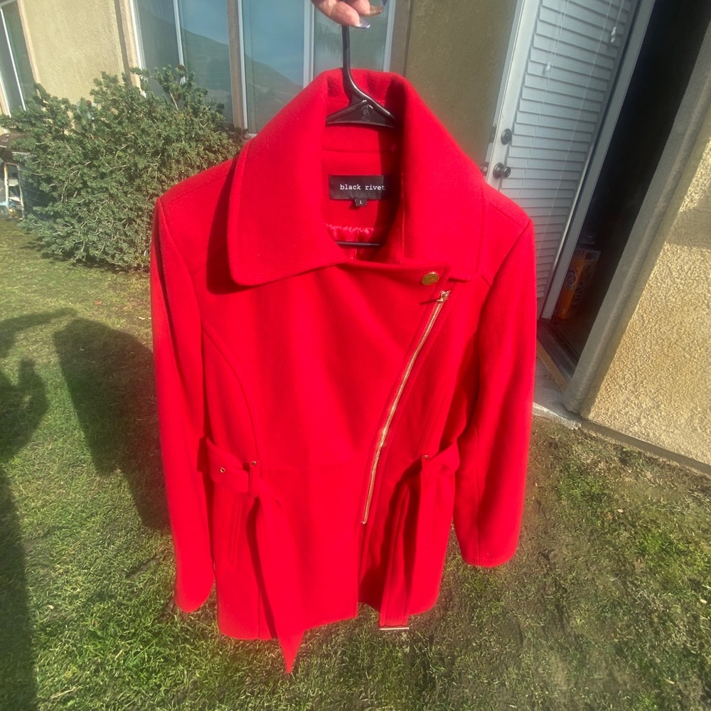 Red BLACK RIVET jacket , used - Picture 3 of 15
